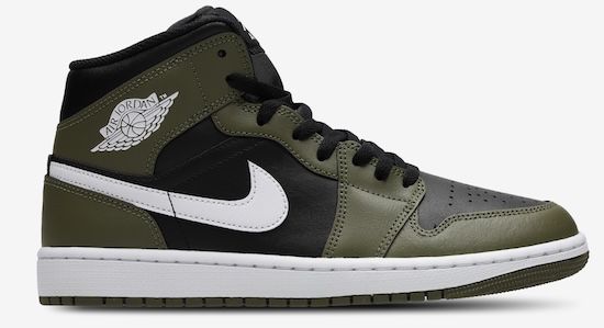 👟 Nike Air Jordan 1 Mid Herren Sneaker für 55€ (statt 89€)   bis Gr. 43