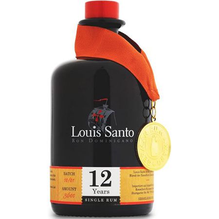 Louis Santo Premium Single Rum, 12 Jahre, 40% Vol, 0,5L für 37€ (statt 45€)