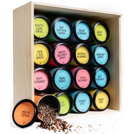 Just Spices Top 16 Gewürze Set in schöner Holzbox für 54,19€ (statt 70€)