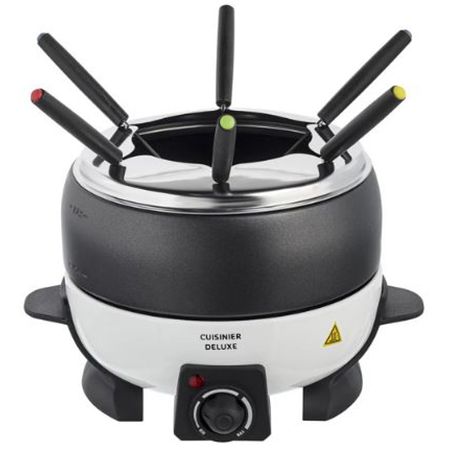 Cuisinier Deluxe Fondue Set mit 6 Edelstahlgabeln für 25,94€ (statt 34€)