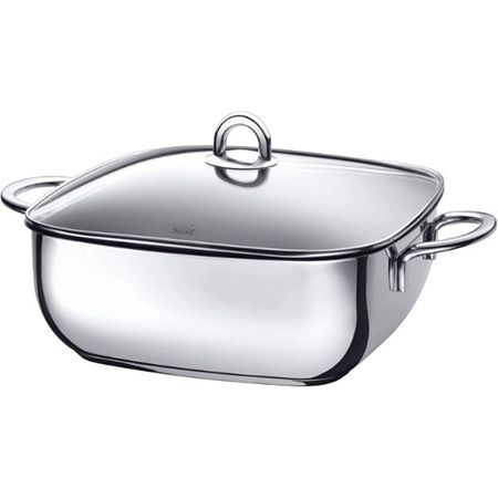 🍲 Silit Studio Bräter mit Deckel, Backofengeeignet, 29 x 29 x 10 cm für 76,99€ (statt 98€)