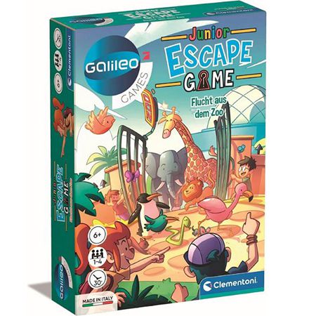Clementoni Galileo Escape Game Junior Flucht aus dem Zoo für 4,99€ (statt 8€)