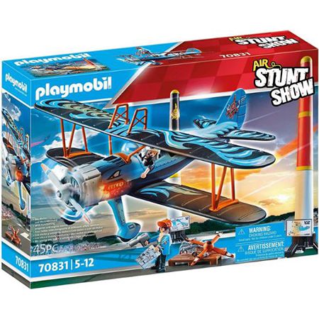 Playmobil 70831 Doppeldecker Phönix Air Stuntshow für 25,38€ (statt 33€)