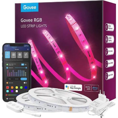 Govee Smart LED Strip mit WiFi & 64 Szenen, 30m für 34,99€ (statt 70€)