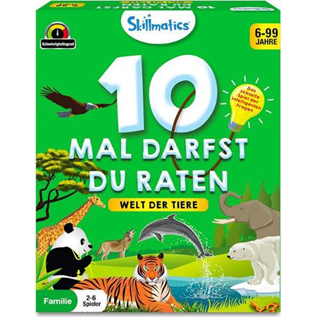 Skillmatics Tierreich 10 Mal darfst du Raten, Kartenspiel für 11,17€ (statt 16€)