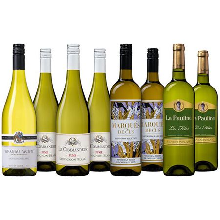 8 Flaschen Weißwein im Sauvignon Blanc Weinpaket für 47,82€ (statt 78€)