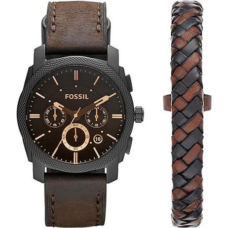 FOSSIL FS5251SET Armbanduhr + Armband Set für 78,99€ (statt 139€)