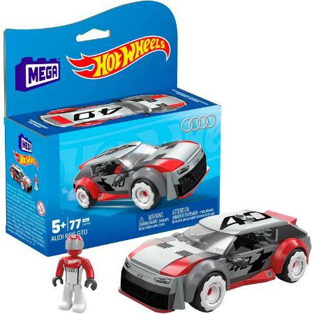 MEGA Hot Wheels Audi RS6 GTO Bauset, 77 tlg. für 9,89€ (statt 15€)