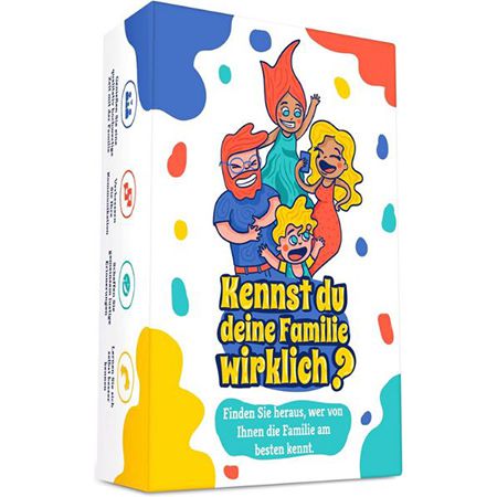 Kennst du Deine Familie wirklich? Quiz Familienspiel für 18,49€ (statt 23€)