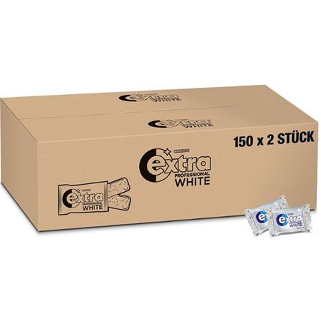 300x Extra Professional White Zuckerfreier Kaugummi ab 15,28€ (statt 21€)