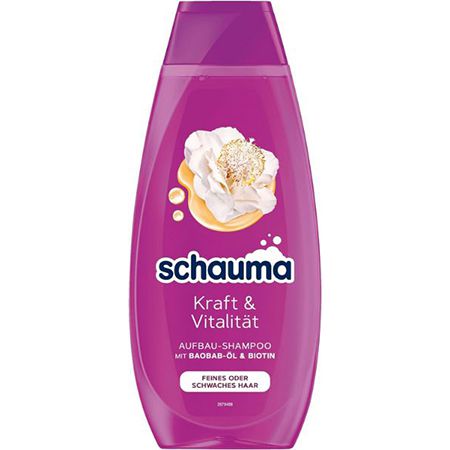 Schauma Aufbau Shampoo Kraft & Vitalität, 400ml für 1,34€ (statt 2€)