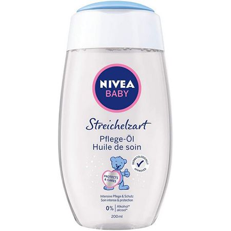 Nivea Streichelzart Baby Pflege Öl, 200 ml für 1,50€ (statt 2,49€)