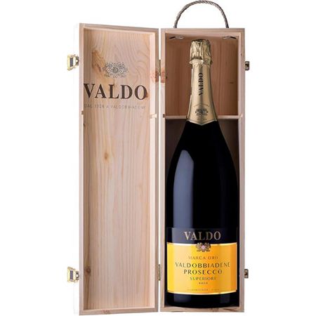 3 Liter Valdo Marca Oro Valdobbiadene Prosecco in Holzkiste für 52,99€ (statt 74€)