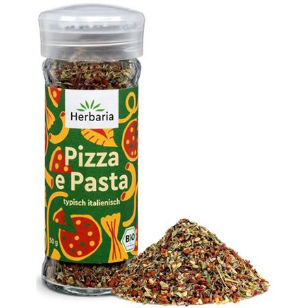 Herbaria Pizza e Pasta Bio Gewürz, 50g Streuer ab 3,74€ (statt 5€)