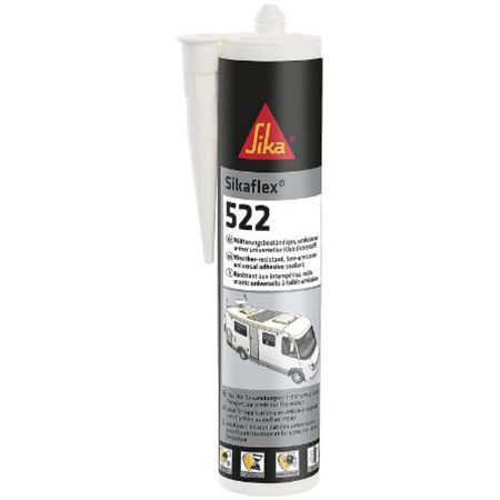 Sika Sikaflex 522 Dichtstoff für Innen & Außen, Weiß, 300ml für 9,60€ (statt 14€)