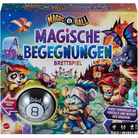 Mattel Magic 8 Ball Magische Begegnungen, Familienspiel für 17,49€ (statt 23€)