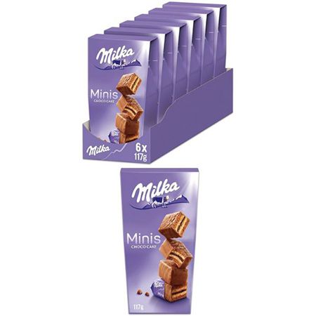 6er Pack Milka Minis Choco Cake, je 117g ab 9,56€ (statt 14€)