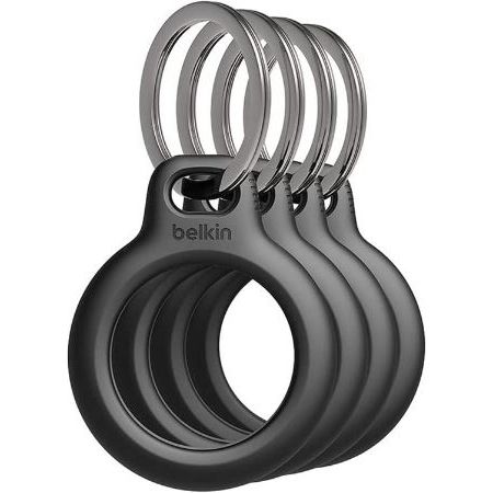 4er Pack Belkin AirTag Hülle mit Schlüsselanhänger für 21,99€ (statt 35€)