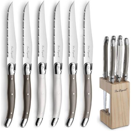 Lou Laguiole Steakmesser Set, 6 teilig für 11,99€ (statt 25€)