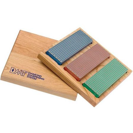 DMT Diamant-Schärfstein Set in Box, 3-teilig für 90,99€ (statt 119€)