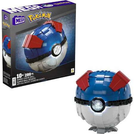 MEGA HMW04 Pokemon Superball mit Licht, 299 tlg. für 27,99€ (statt 33€)