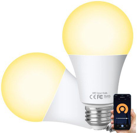 2x HUTAKUZE 10W LED Lampe (E27) mit App Steuerung für 8,49€ (statt 17€)