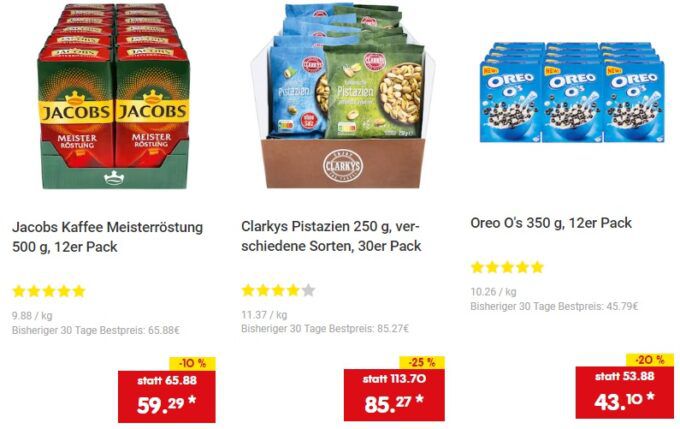 Netto: Großer Lebensmittel Sale + 10€ Extra Rabatt ab 150€