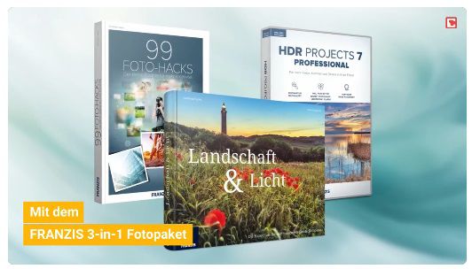 Gratis: Download Adventskalender 2023 von Chip   Heute: Franzis Fotopaket 3 in 1