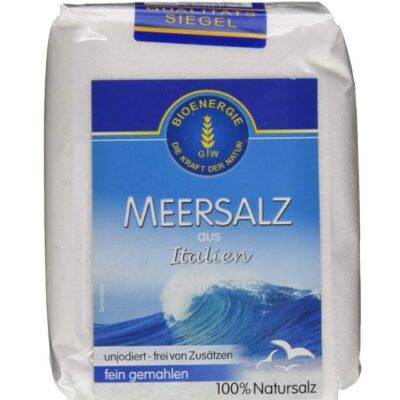 10 x 1kg Bioenergie Meersalz fein & unjodiert aus Italien für 10,47€ (statt 22€)