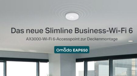 TP Link EAP650 Indoor Access Point zur Wand/Deckenmontage für 89€ (statt 99€)