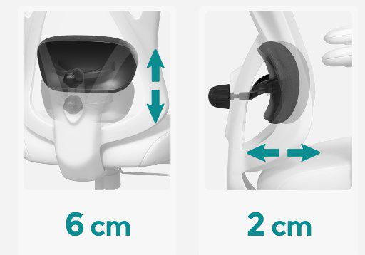 SONGMICS Bürostuhl mit atmungsaktivem Bezug bis 150kg für 95,99€ (statt 120€)