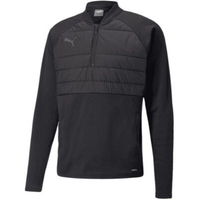 Puma Trainingsoberteil individualLIGA Hybrid in Schwarz oder Olive für 19,99€ (statt 41€)