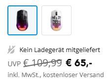 SteelSeries Aerox 3 Wireless mit 68g (2022 Edition) für 65€ (statt 85€)