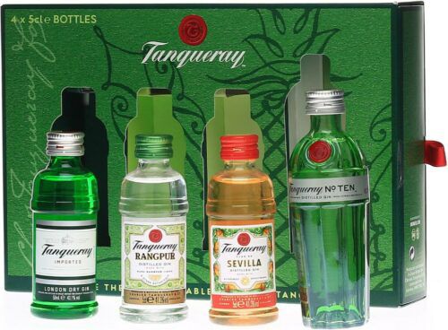 Tanqueray Exploration Pack mit 4 x 50ml Gin für 13,99€ (statt 19€)