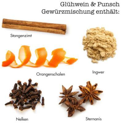 Punsch und Glühwein Gewürzmischung für 4,95€ (statt 6,50€)