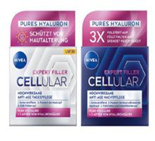 Couponplatz: 1x NIVEA CELLULAR Tagespflege kaufen, 1x NIVEA CELLULAR Nachtpflege gratis dazu