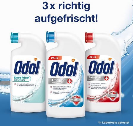 Odol Mundwasser Extra Frisch Konzentrat, alkoholfrei, 125ml ab 1,69€ (statt 3,45€)