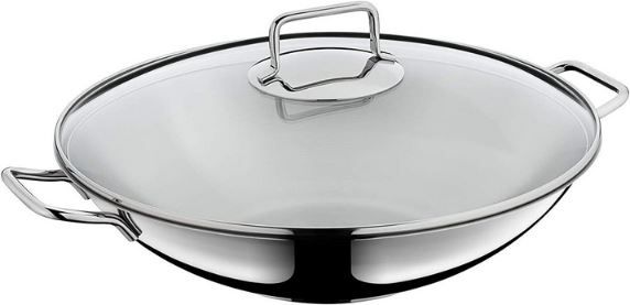 WMF Macao Wok mit Glasdeckel, 2 teilig, 36 cm für 69,99€ (statt 93€)