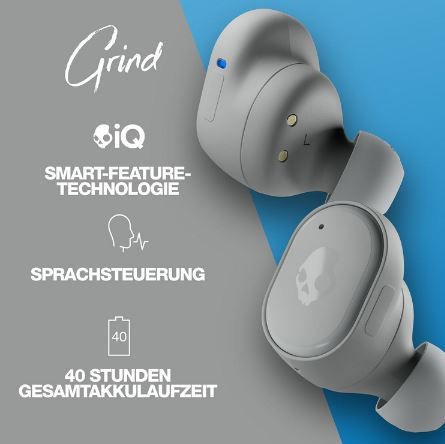 Skullcandy Grind In Ear Kopfhörer mit Skull iQ für 51,50€ (statt 60€)