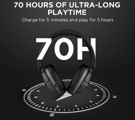 1More SonoFlow Noise Cancelling Kopfhörer mit 70h Akku für 55,90€ (statt 70€)