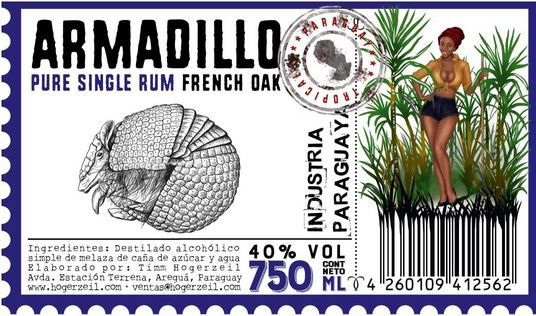 Armadillo French Oak Pure Single Barrel Rum, 0,7L, 40% für 19,69€ (statt 25€)