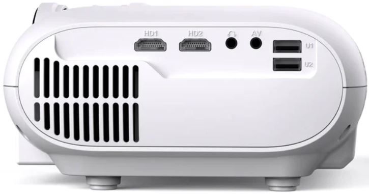 Apollo P20 Native 1080P Projector mit 300 Ansi Lumen für 93,95€ (statt 122€)