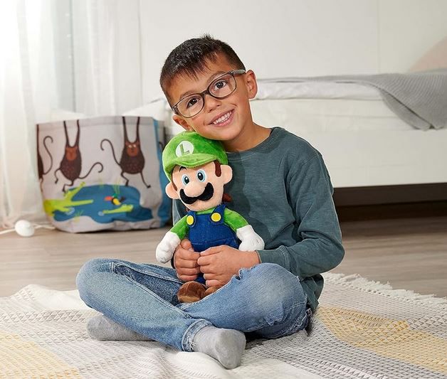 Simba Super Mario Luigi Plüschfigur, 30cm für 7,90€ (statt 15€)