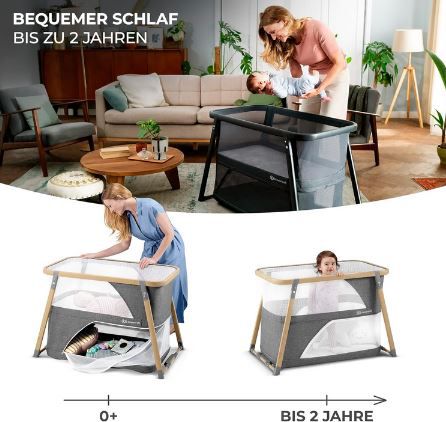 Kinderkraft Sofi 4 in 1 Kinderreisebett für 82,93€ (statt 119€)