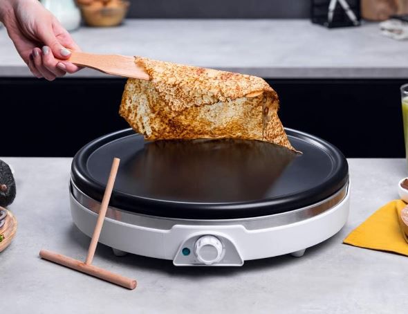 Cecotec Crepestone XL Crêpes Maker mit abnehmbarer Platte für 30,90€ (statt 45€)