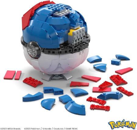 MEGA HMW04 Pokemon Superball mit Licht, 299 tlg. für 27,99€ (statt 33€)