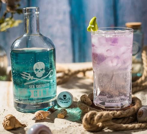 Sea Shepherd Blue Ocean Gin, 700ml, 43,1% vol. für 30,99€ (statt 36€)