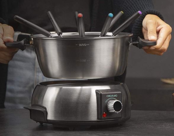 Cecotec FunGourmee Fondue für 8 Personen, 1.000W für 32,90€ (statt 51€)