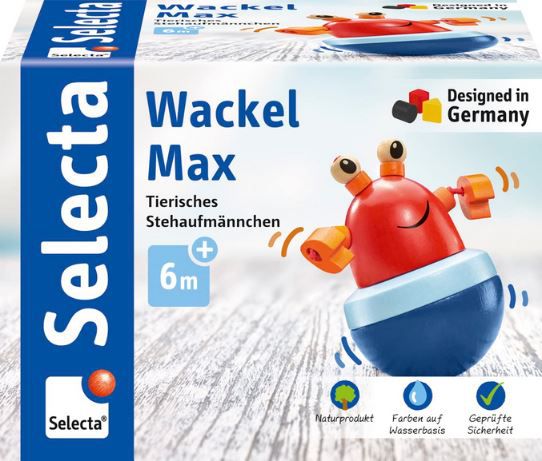 Selecta 61066 Wackel Max Wackelfigur für 10,99€ (statt 15€)