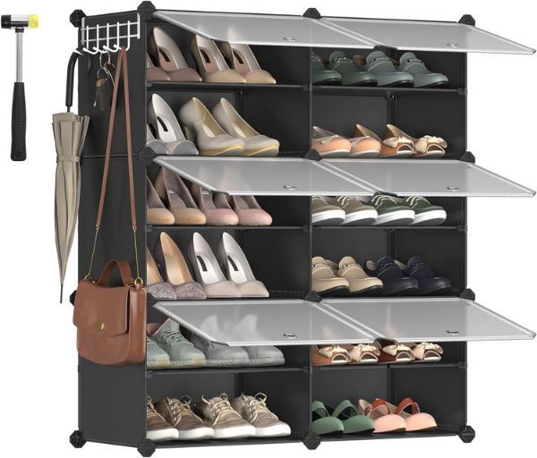 Songmics Schuhregal mit 6 Fächern, 30 x 40 x 30 cm pro Fach für 26,72€ (statt 37€)